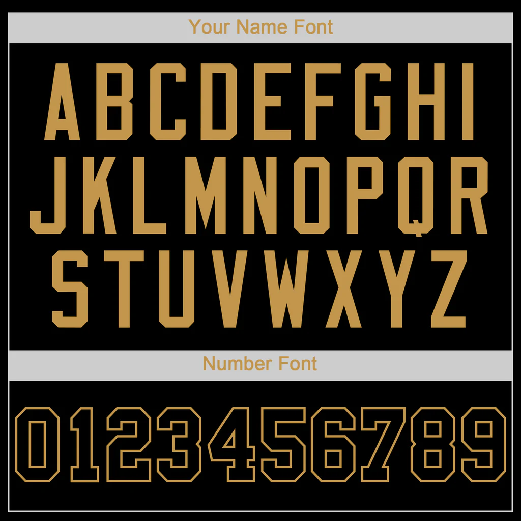 Custom Black Black-Old Gold Authentic Baseball Jersey - Image 5