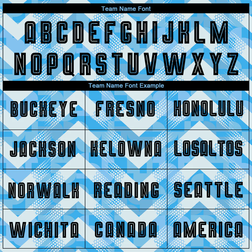 Custom Light Blue Black-White Home Sublimation... - Image 4