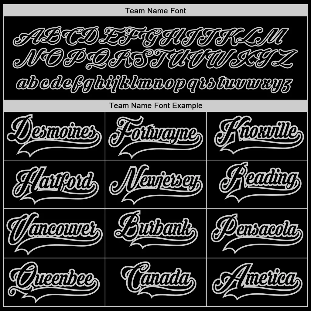 Custom Black Black-Gray Hockey Jersey - Image 4