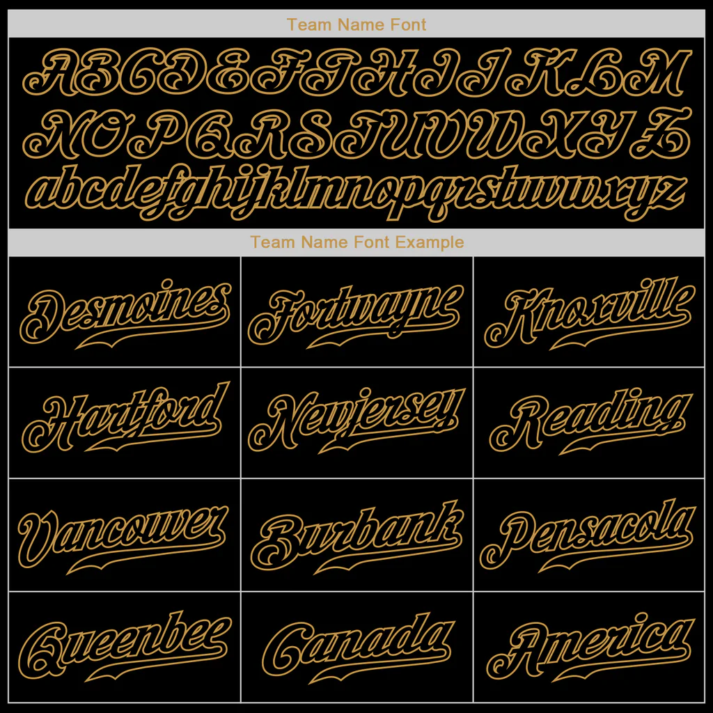 Custom Black Black-Old Gold Authentic Baseball Jersey - Image 6