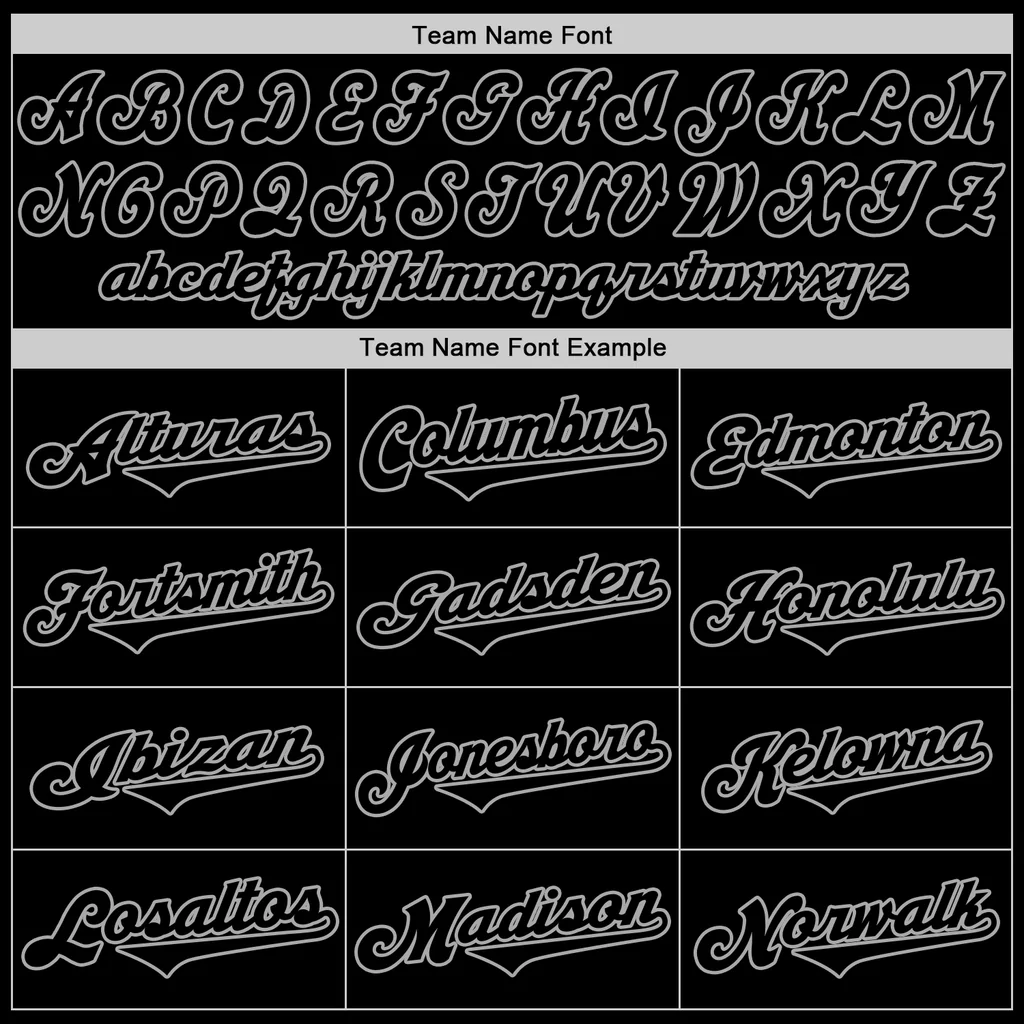Custom Black Black-Gray Authentic Baseball - Image 6