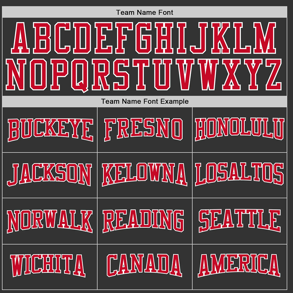 Custom Stitched Anthracite Red-White Sports Pullover. - Image 6