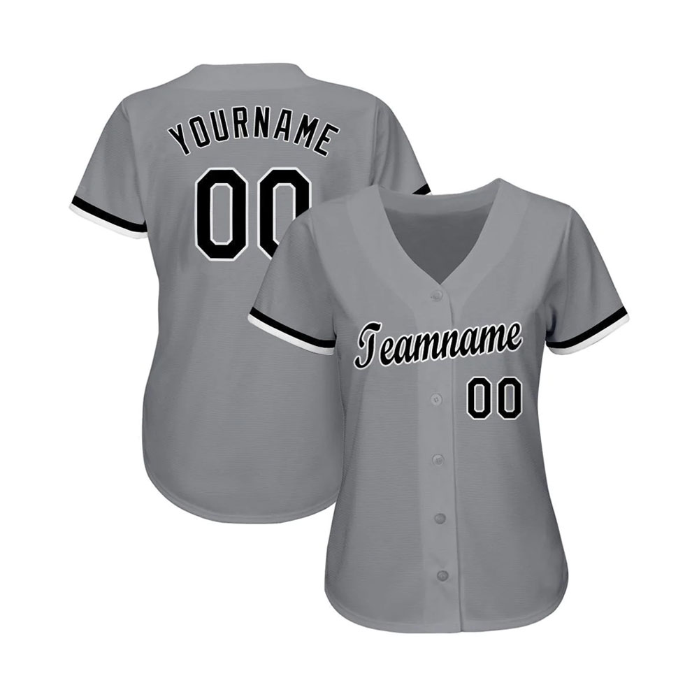Custom Navy Gold Softball Jersey
